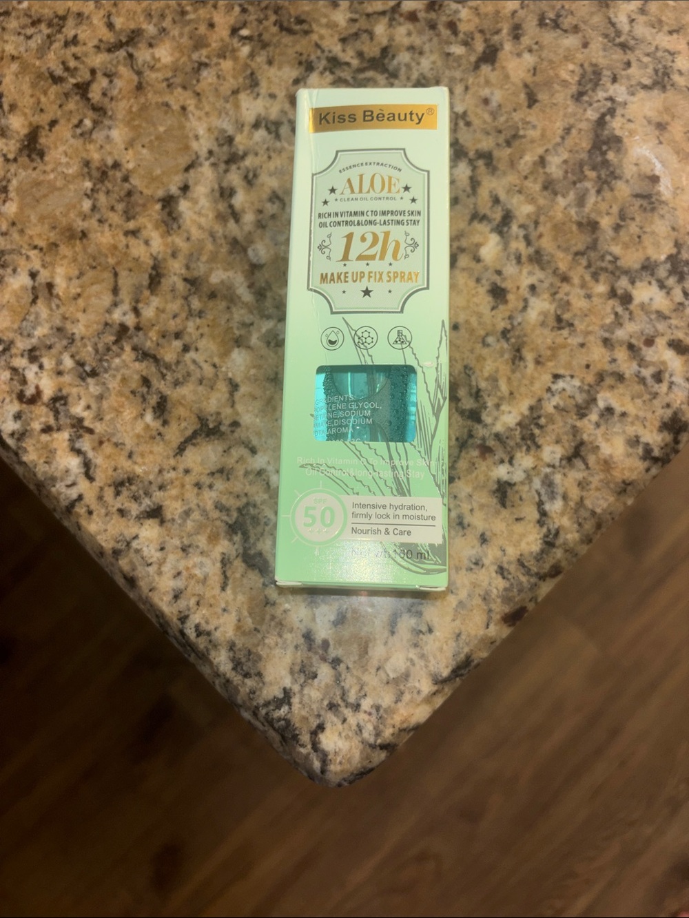 Aloe 12H Make Up Fix Spray - Mint